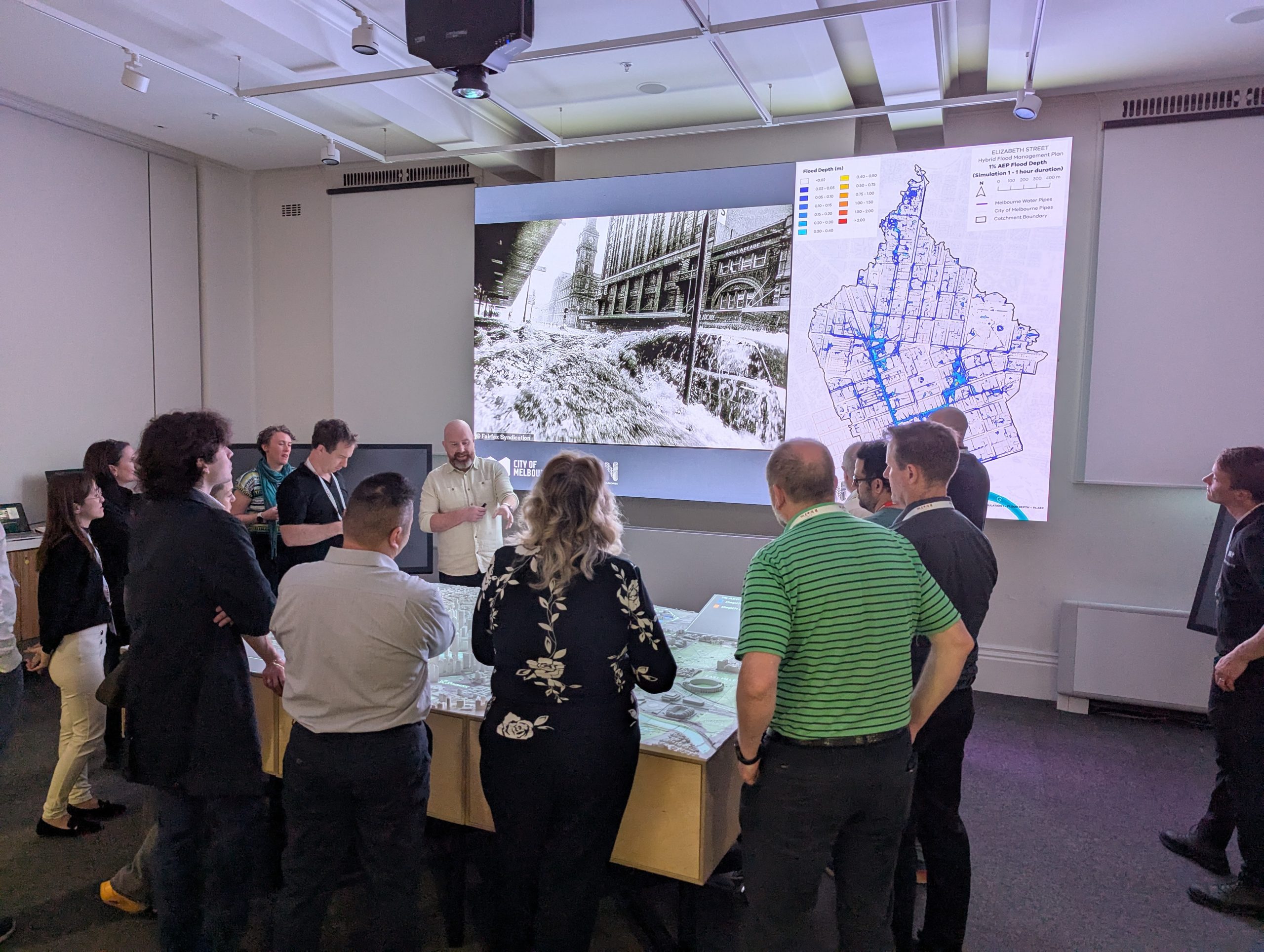 Hybrid Flood Management Study - Elizabeth Street Catchment